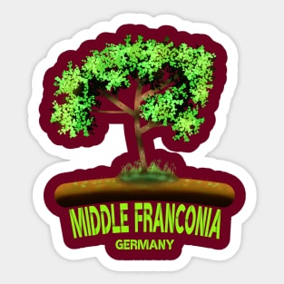 Middle Franconia Sticker